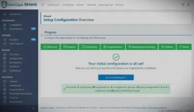 DevOps Shield Setup Configuration